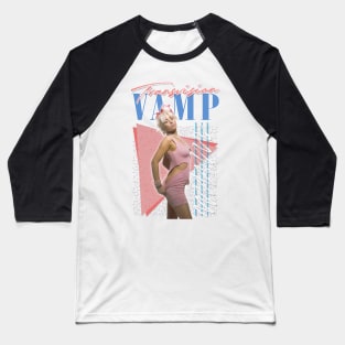 Transvision Vamp // 80s Retro FaN Art Baseball T-Shirt